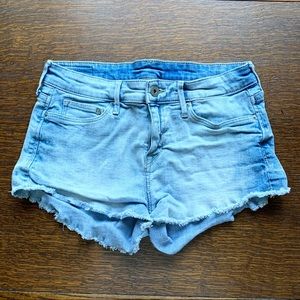 H&M Light-Wash Jean Shorts